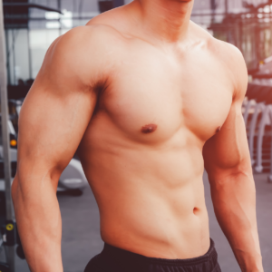 鍛え上げられた肉体